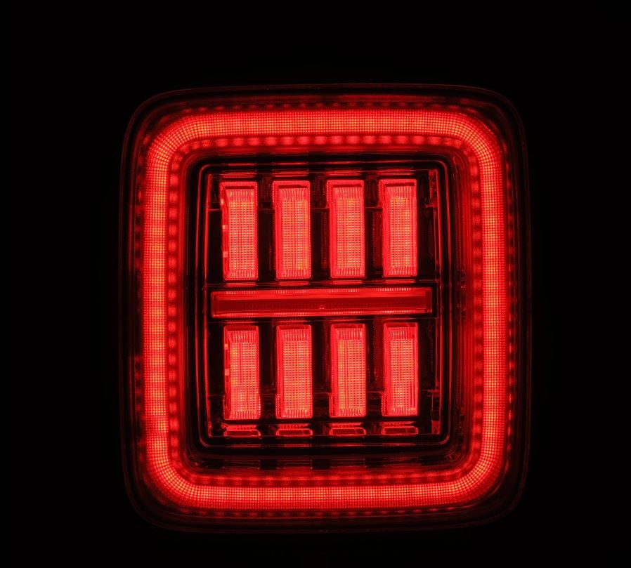 AlphaRex 602030 - Prismatic LED Taillights Clear 5