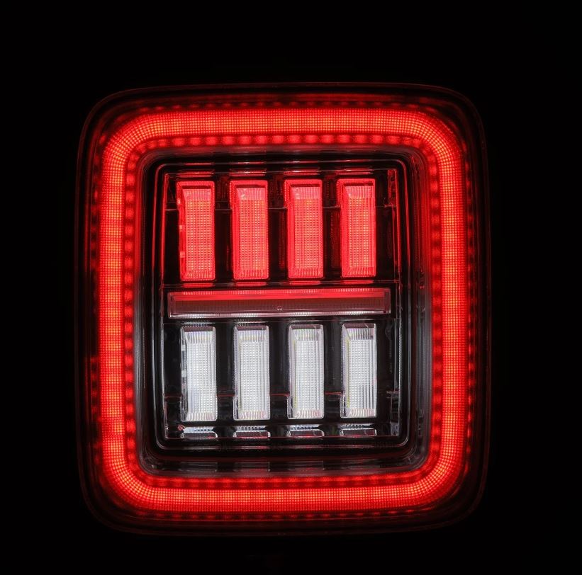 AlphaRex 602030 - Prismatic LED Taillights Clear