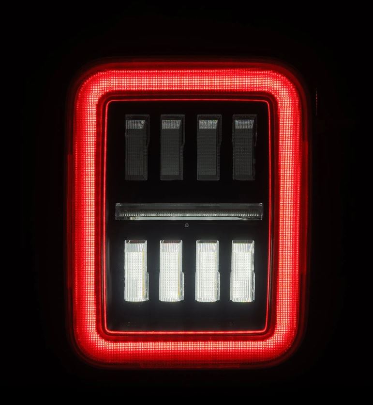AlphaRex 602050 - Prismatic LED Taillights Alpha Black