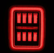 AlphaRex 602070 - Prismatic LED Taillights Black Red 4