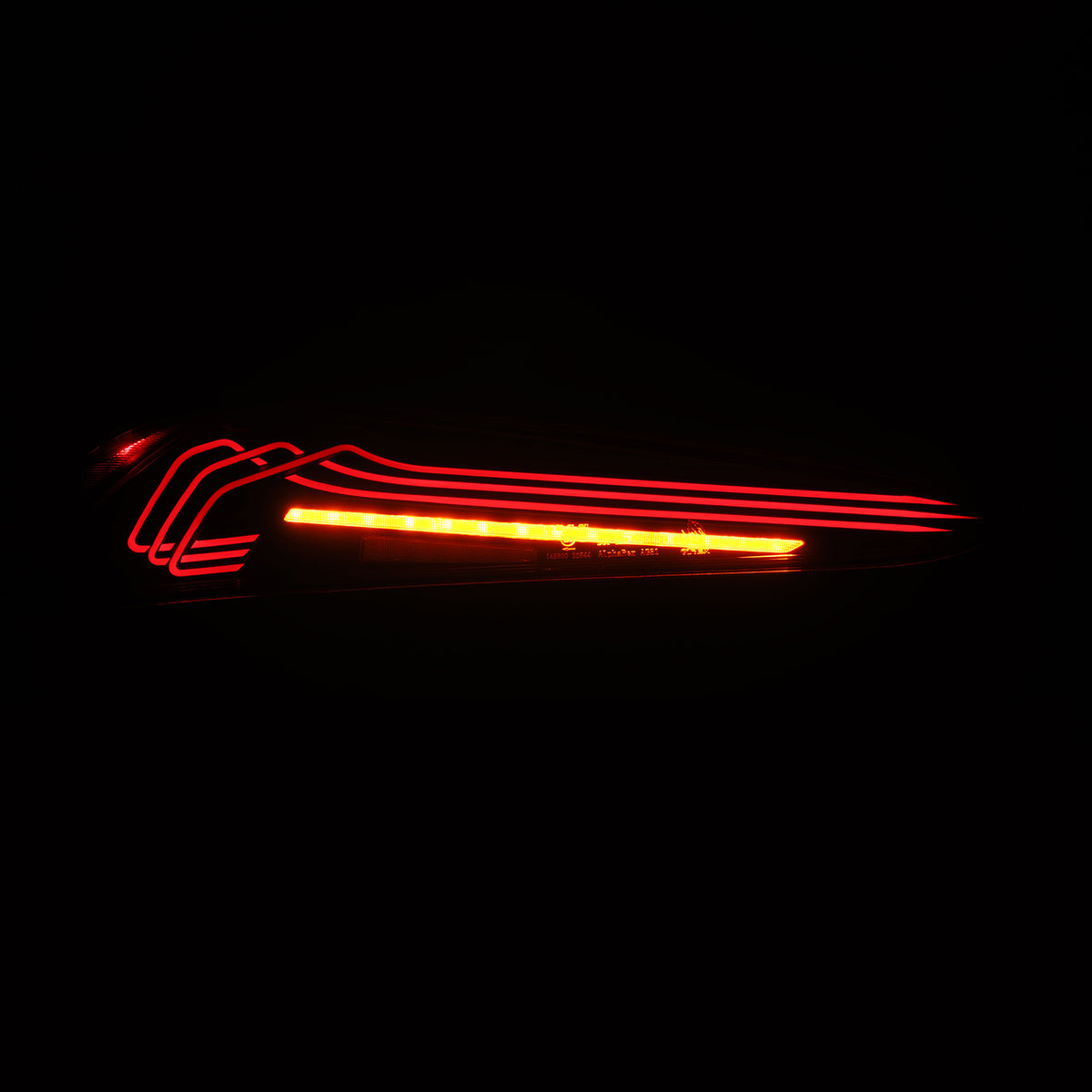 AlphaRex 609010 - LED Taillights Black