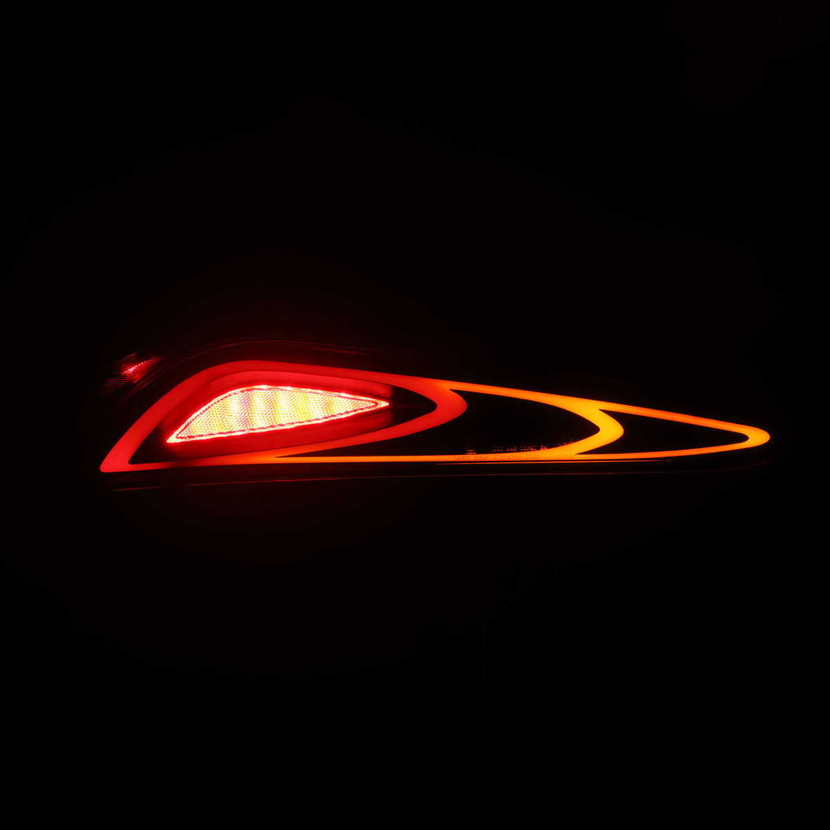 AlphaRex 609031 - LED Taillights Black Red