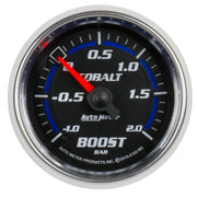 AutoMeter Body AutoMeter 6103-M2 - GAUGE, VAC/BOOST, 2 1/16", -1 - +2 BAR, MECHANICAL, COBALT