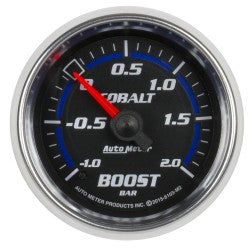 AutoMeter 6103-M2 - GAUGE, VAC/BOOST, 2 1/16", -1 - +2 BAR, MECHANICAL, COBALT 4