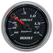AutoMeter 6103-M - GAUGE, VAC/BOOST, 2 1/16", 60CMHG-2.0BAR, MECHANICAL, COBALT 3