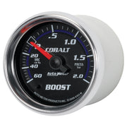 AutoMeter 6103-M - GAUGE, VAC/BOOST, 2 1/16", 60CMHG-2.0BAR, MECHANICAL, COBALT 5
