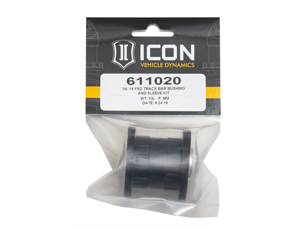 ICON Vehicle Dynamics 611020 - 05-16 FSD TRACK BAR BUSHING AND SLEEVE KIT 3