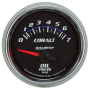 AutoMeter 6127-M - GAUGE, OIL PRESSURE, 2 1/16", 7BAR, ELECTRIC, COBALT 3
