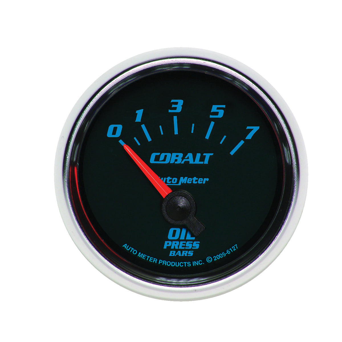 AutoMeter 6127-M - GAUGE, OIL PRESSURE, 2 1/16", 7BAR, ELECTRIC, COBALT 4
