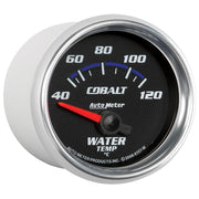 AutoMeter 6137-M - GAUGE, WATER TEMP, 2 1/16", 40-120?C, ELECTRIC, COBALT 5