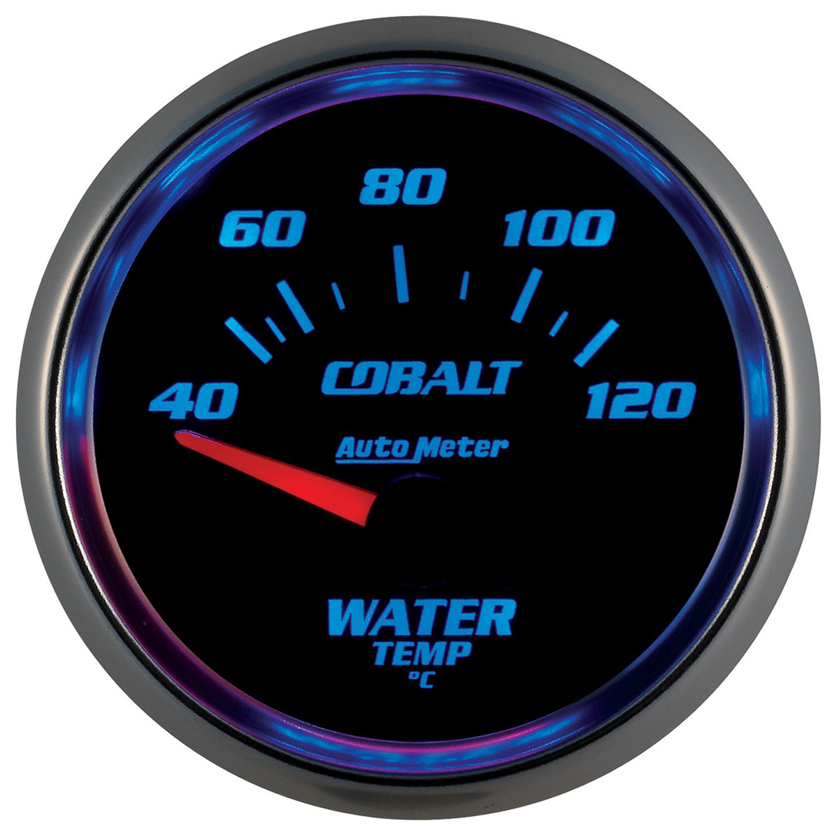 AutoMeter 6137-M - GAUGE, WATER TEMP, 2 1/16", 40-120?C, ELECTRIC, COBALT 4