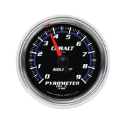 AutoMeter 6144 - GAUGE, PYROMETER (EGT), 2 1/16", 1600?F, DIGITAL STEPPER MOTOR, COBALT 4