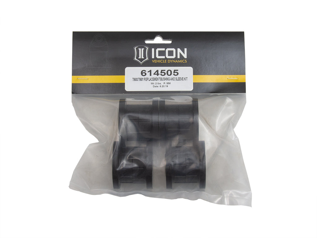 ICON Vehicle Dynamics 614505 - 78600/78601 REPLACEMENT BUSHING AND SLEEVE KIT 3