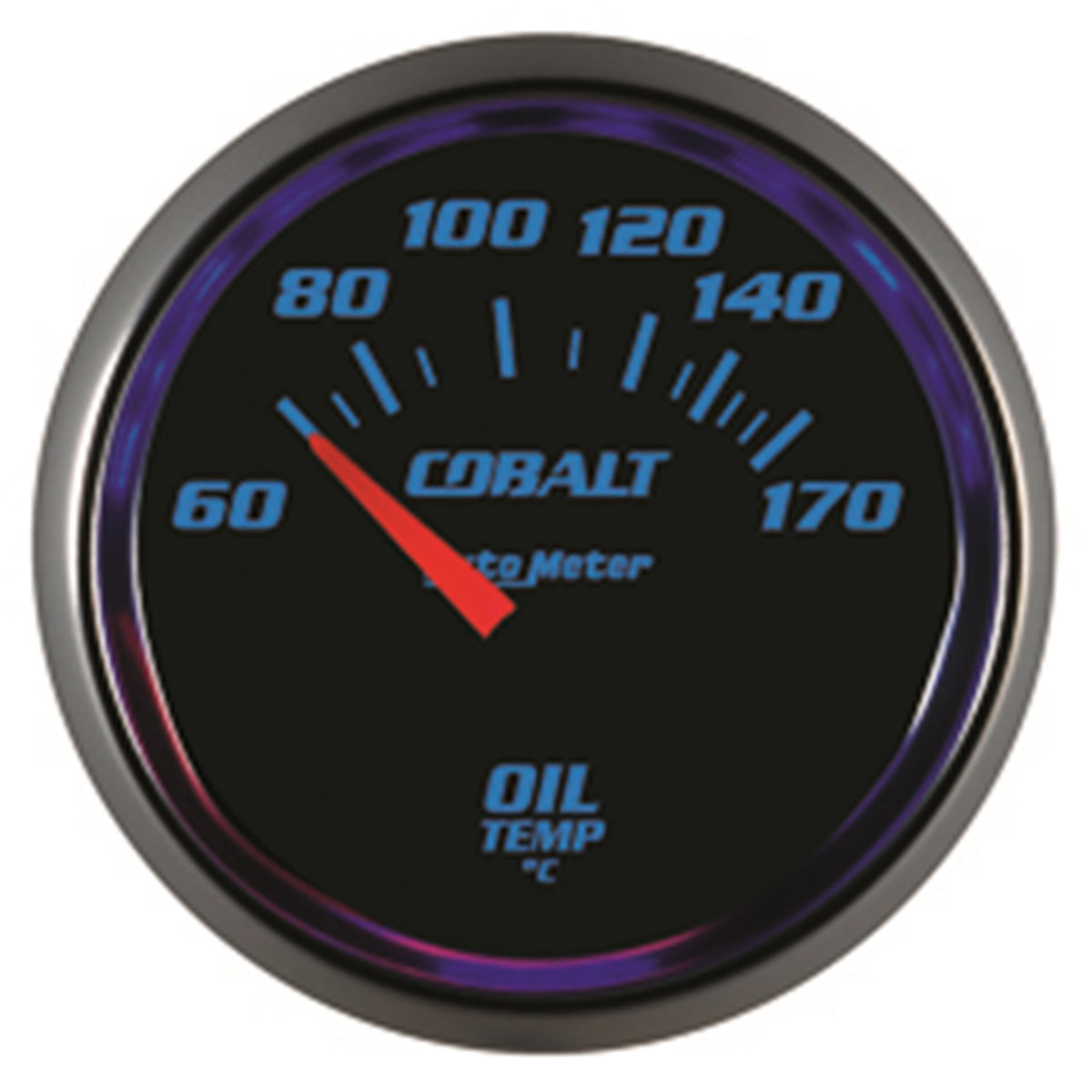AutoMeter 6148-M - GAUGE, OIL TEMP, 2 1/16", 60-170?C, ELECTRIC, COBALT 3
