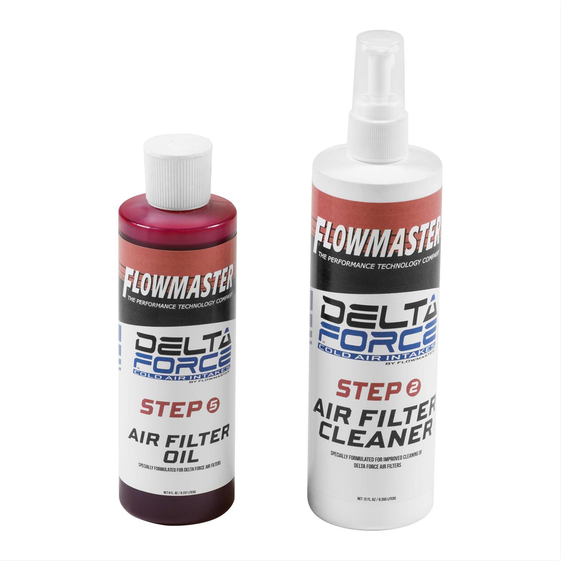 Flowmaster 615001 - Delta Force Air Filter Cleaner Delta Force Filter Refresh Kit Flowmaster 1