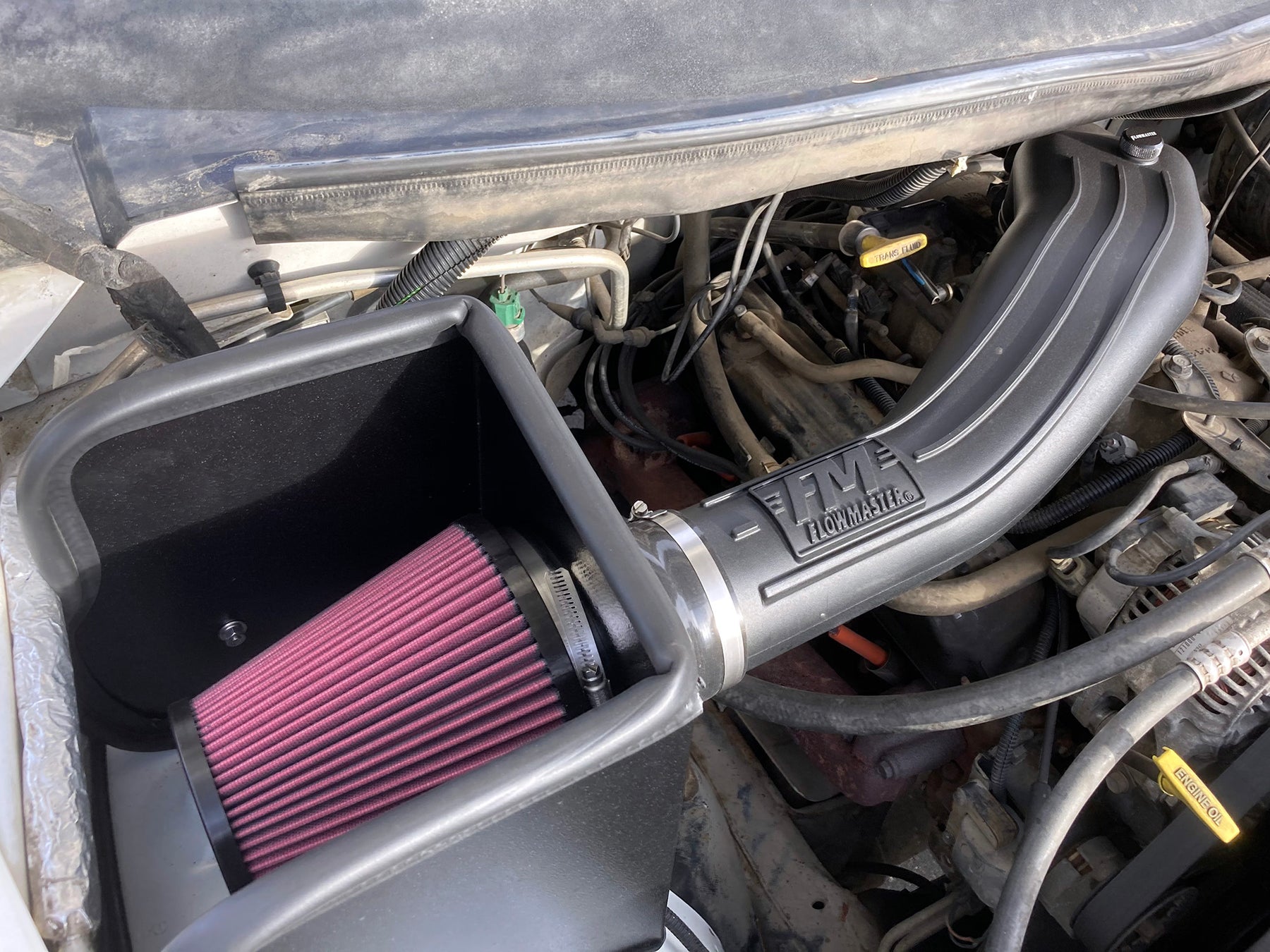 Flowmaster 615109 - Delta Force Performance Air Intake Fits 1994-2001 Dodge Ram 1500, 1994-2002 2500, 3500 Trucks With 5.2L And 5.9L Engines Flowmaster 5