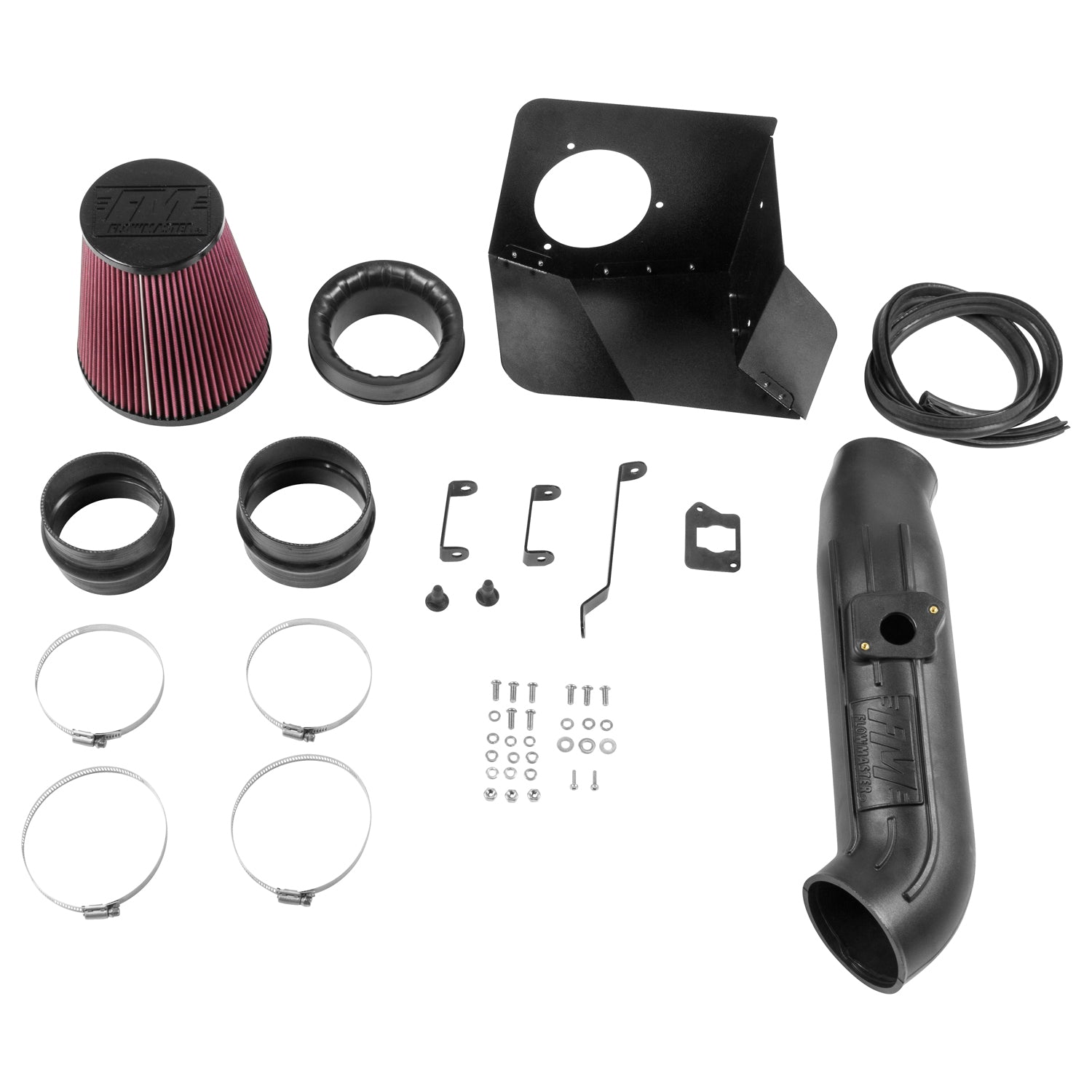 Flowmaster 615123 - Delta Force Performance Air Intake Fits 2003-2007 Ford F250, F350, F450, F550 And Excursion With 6.0L Diesel Engine Flowmaster 5