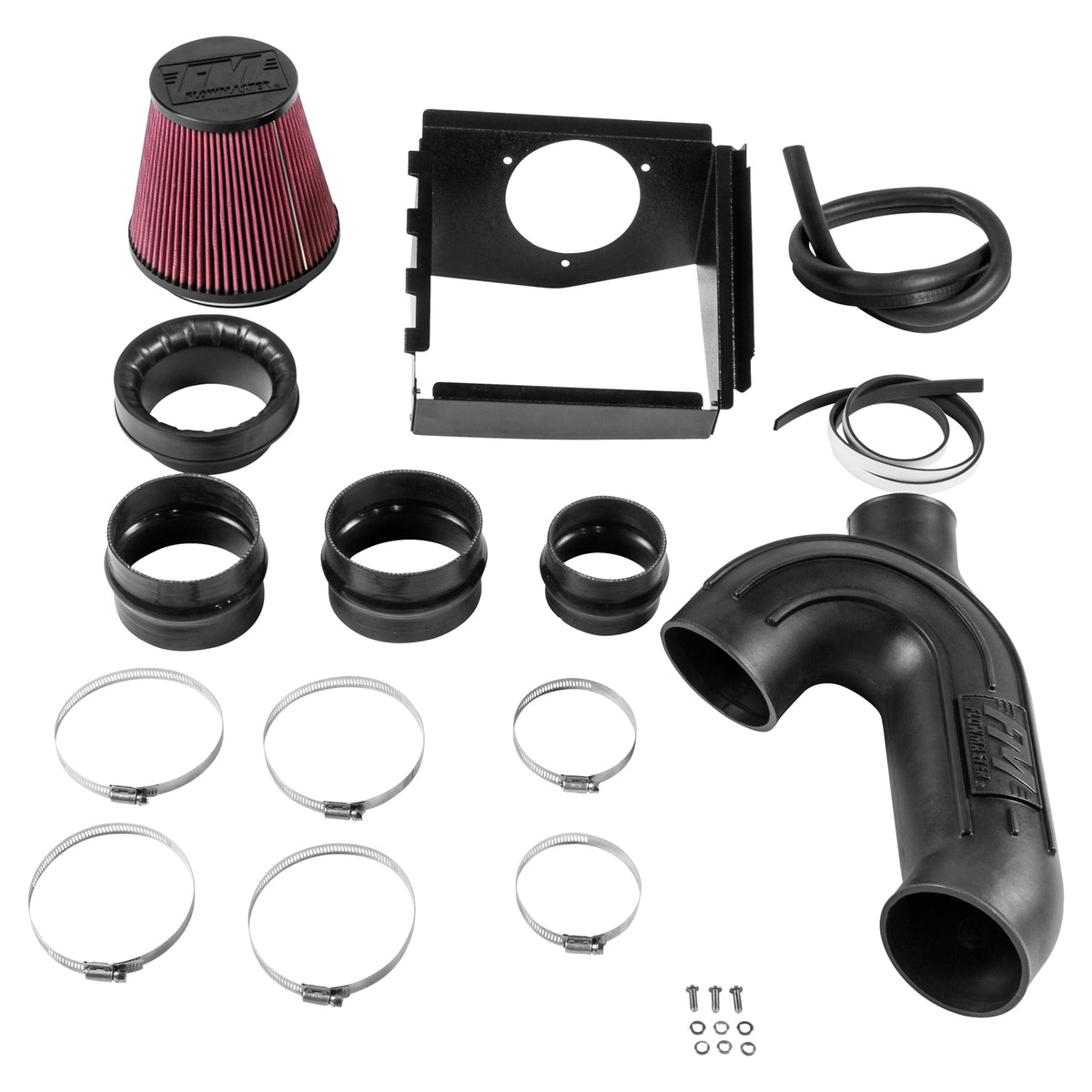 Flowmaster 615136 - Delta Force Performance Air Intake Carb Compliant Fits 2015-2016 Ford F-150 With 3.5L Ecoboost Engine, 2015-2017 F-150 With 2.7L Ecoboost Engine Carb Compliant Under Eo # D-698-7 Flowmaster 5