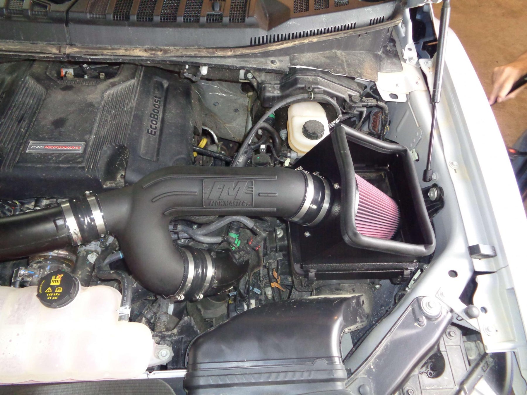 Flowmaster 615157 - Delta Force Performance Air Intake Carb Compliant Fits 2017-2018 Ford F-150 With 3.5L Ecoboost Engine Carb Compliant Under Eo # D-698-7 Flowmaster 3