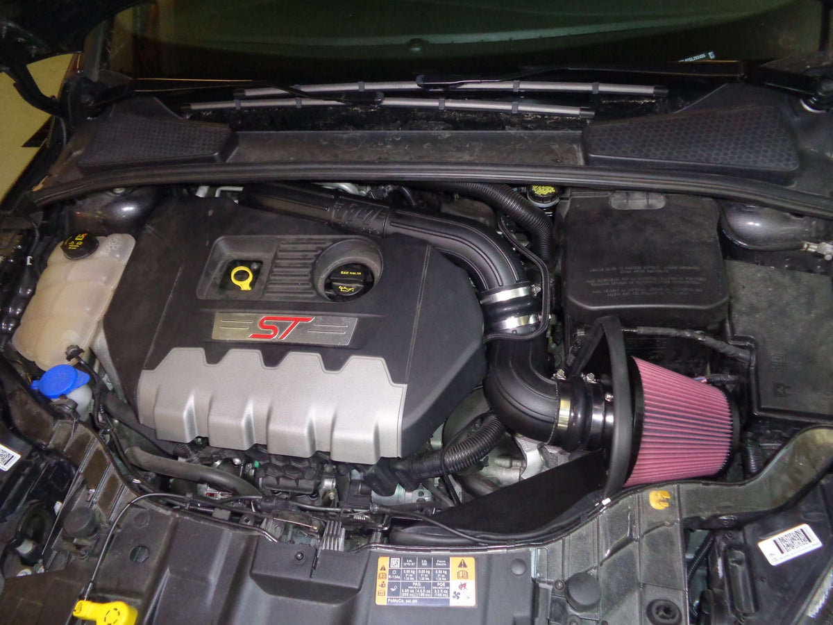 Flowmaster 615174 - Delta Force Performance Air Intake Carb Compliant Fits 2015-2018 Ford Focus St With 2.0L Turbo Engine Only Fits 2015 Models With The Air Temp Style Sensor. Carb Compliant Under Eo # D-698-7 Flowmaster 1