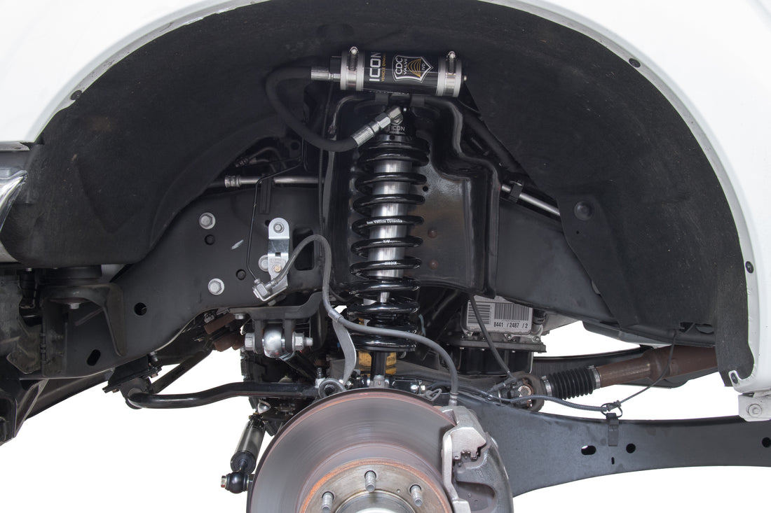 ICON Vehicle Dynamics K63142L - 17-23 FORD F250/F350 2.5-3" STAGE 2 COILOVER CONVERSION SYSTEM W EXPANSION PACK 1