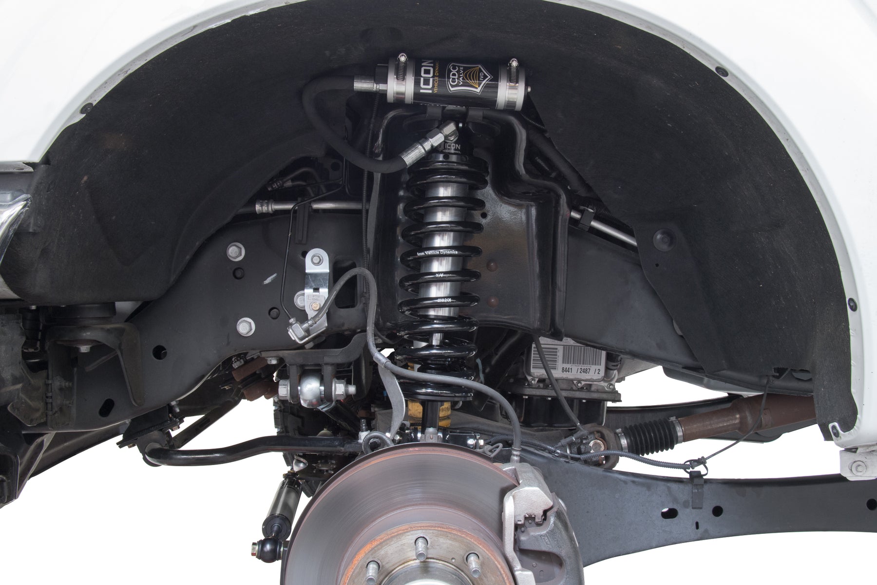 ICON Vehicle Dynamics K63143L - 17-23 FORD F250/F350 2.5-3" STAGE 3 COILOVER CONVERSION SYSTEM W EXPANSION PACK 4