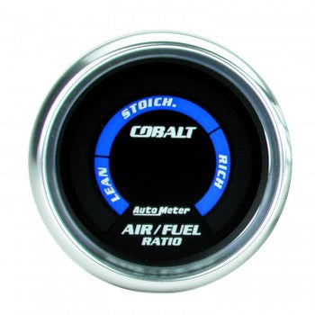 AutoMeter 6175 - GAUGE, AIR/FUEL RATIO-NARROWBAND, 2 1/16", LEAN-RICH, LED ARRAY, COBALT 4