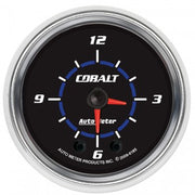 AutoMeter 6185 - GAUGE, CLOCK, 2 1/16", 12HR, ANALOG, COBALT 4
