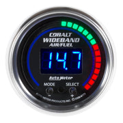 AutoMeter 6197 - GAUGE, AIR/FUEL RATIO-PRO PLUS, 2 1/16", 10:1-20:1, DIGITAL W/ PK & WRN, COBALT 3