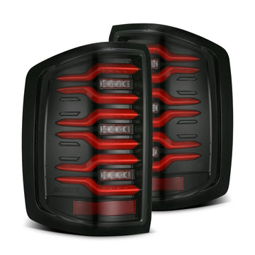 AlphaRex NA AlphaRex 620050 - LED Taillights Black Red