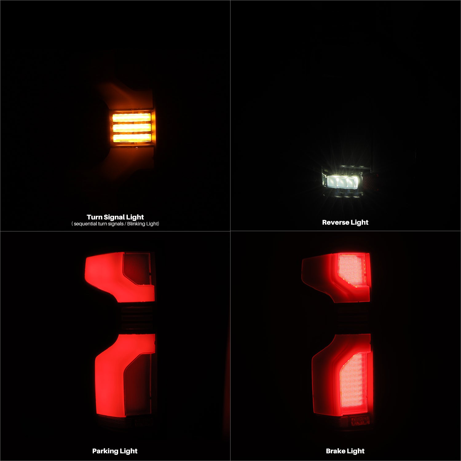 AlphaRex 620078 - LED Taillights Black 5