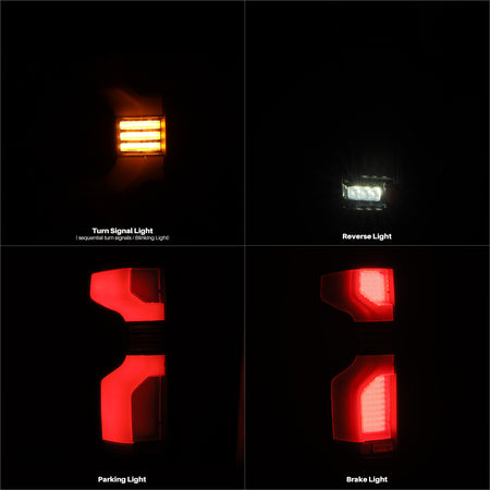 AlphaRex 620078 - LED Taillights Black 5