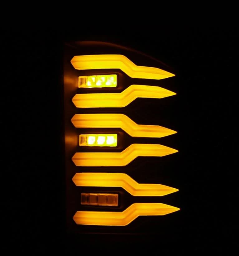 AlphaRex NA AlphaRex 620080 - LED Taillights Black