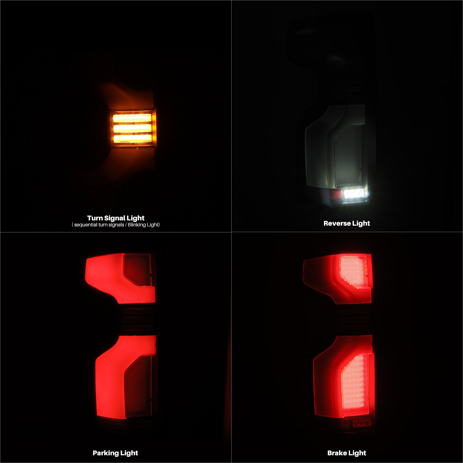 AlphaRex 620088 - LED Taillights Black 4