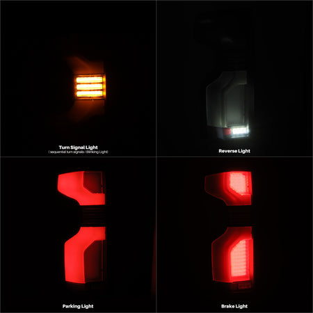 AlphaRex 620088 - LED Taillights Black 4
