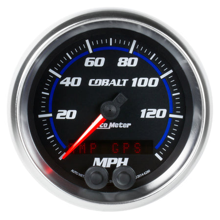 AutoMeter 6280 - GAUGE, SPEEDOMETER, 3 3/8", 140MPH, GPS, COBALT 3