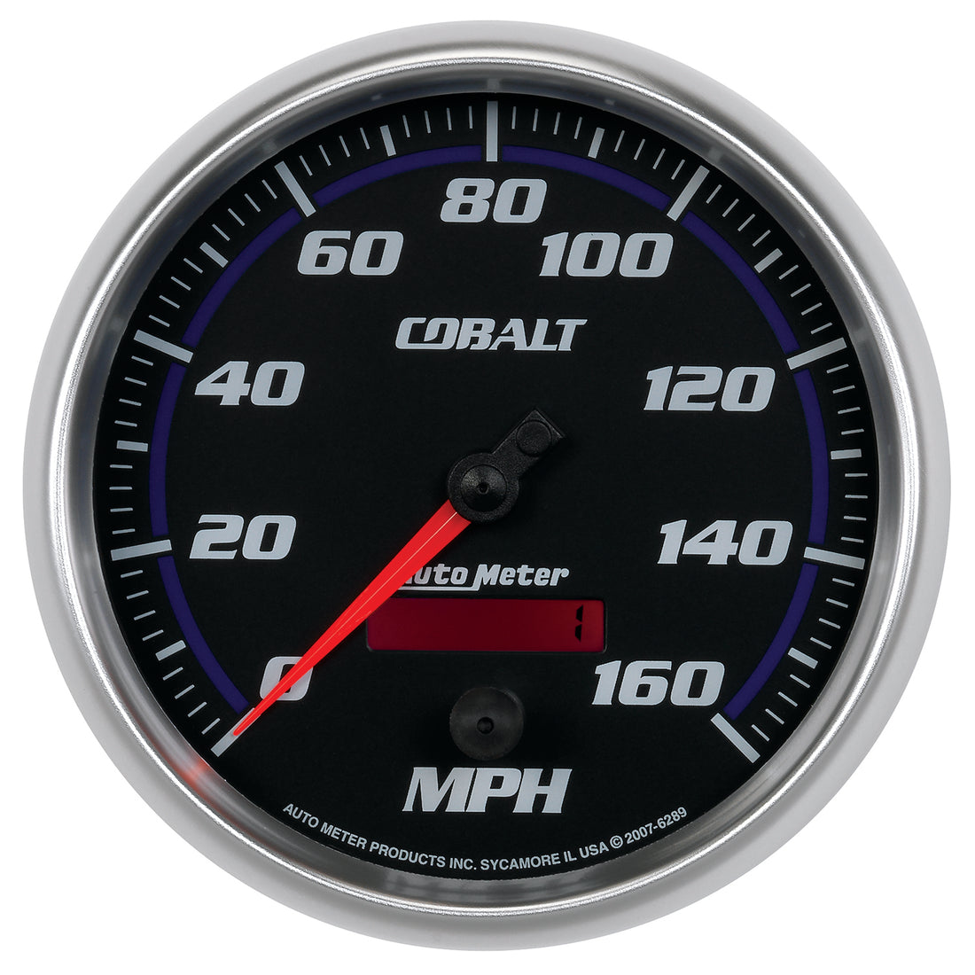 AutoMeter 6289 - GAUGE, SPEEDOMETER, 5", 160MPH, ELEC. PROGRAMMABLE, COBALT 5