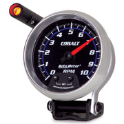 AutoMeter 6290 - GAUGE, TACHOMETER, 3 3/4", 10K RPM, PEDESTAL W/ EXT. QUICK-LITE, COBALT 4