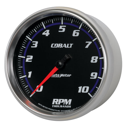 AutoMeter 6298 - GAUGE, TACHOMETER, 5", 10K RPM, IN-DASH, COBALT 4