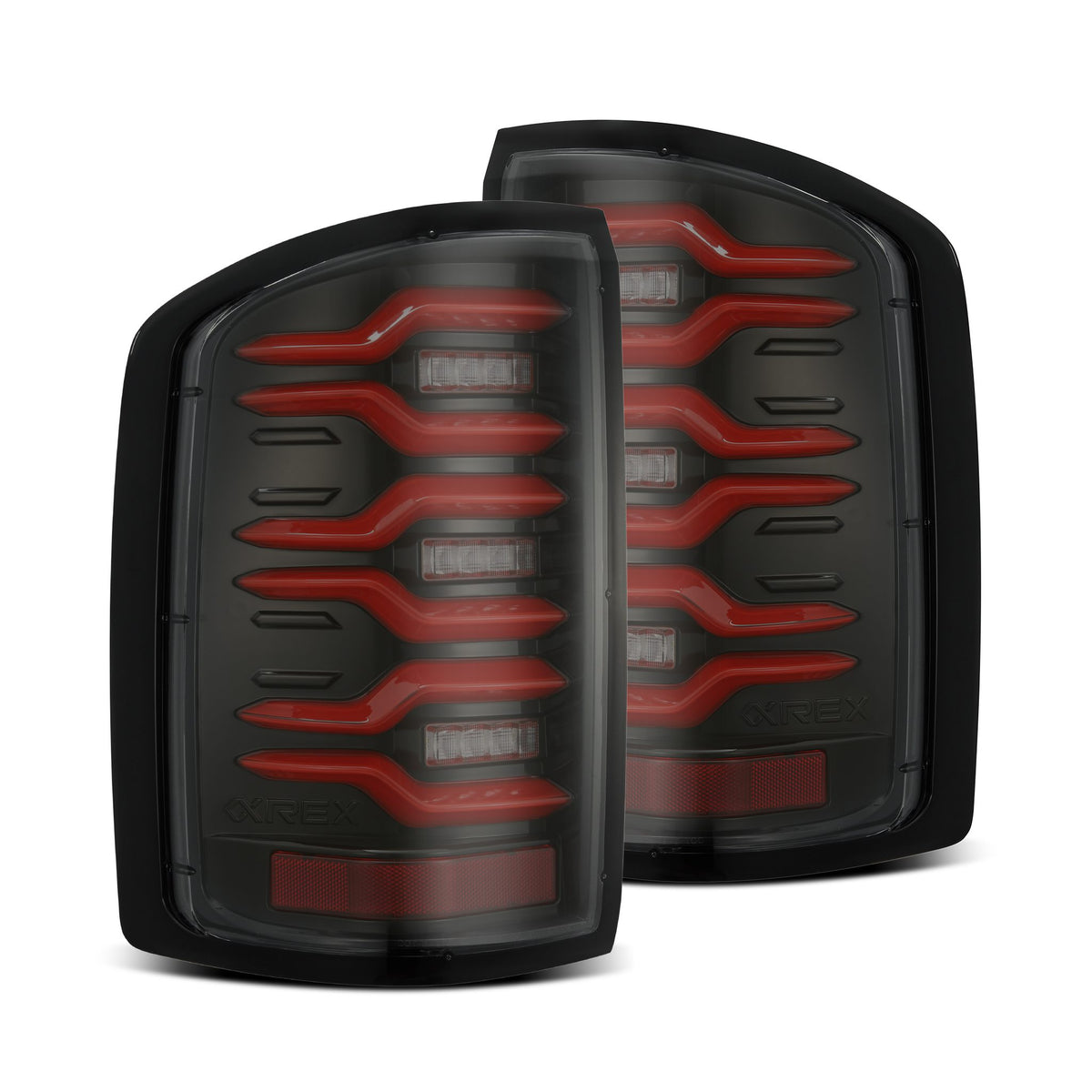 AlphaRex 630050 - LED Taillights Black Red 2
