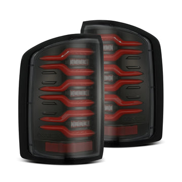 AlphaRex 630050 - LED Taillights Black Red 2