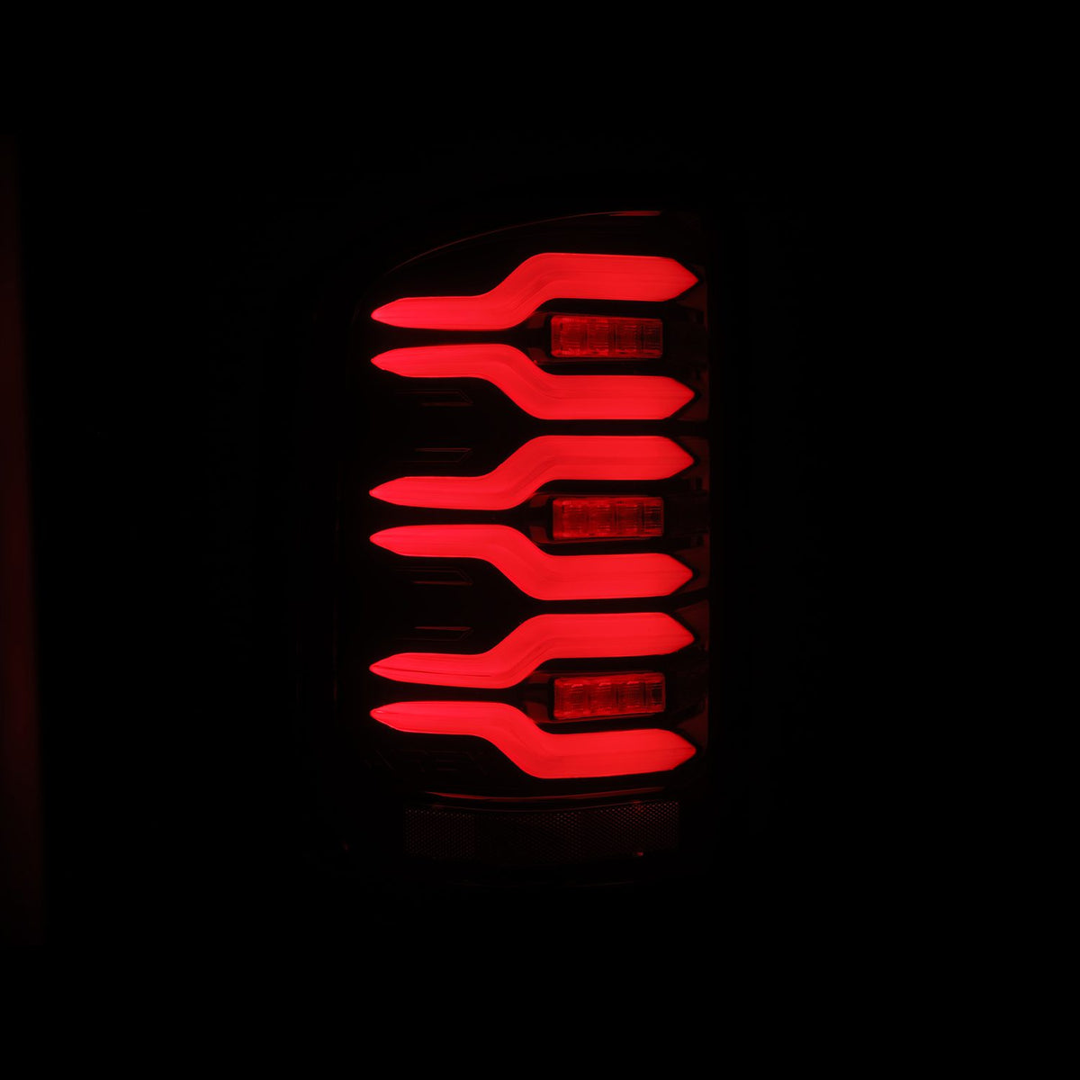 AlphaRex 630050 - LED Taillights Black Red 5