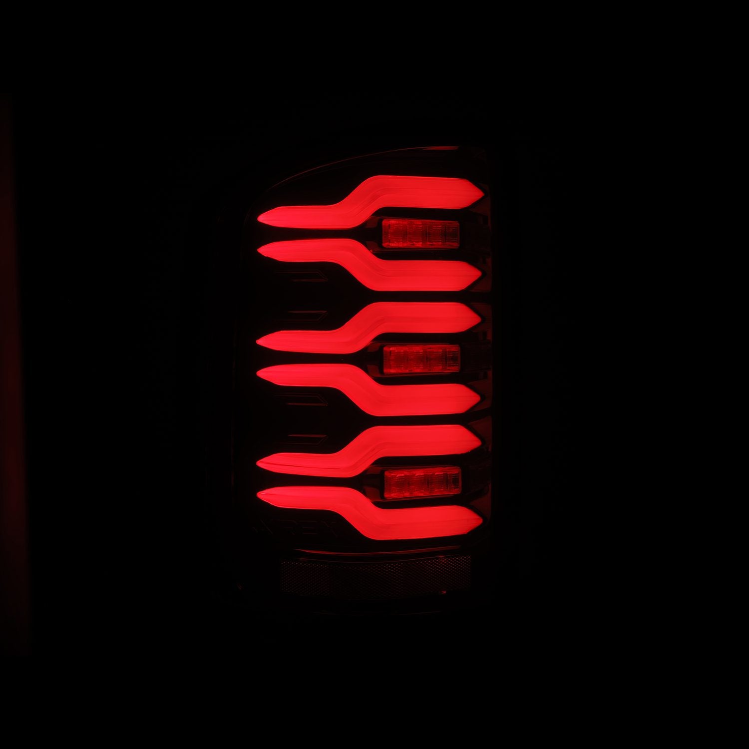 AlphaRex 630050 - LED Taillights Black Red 5