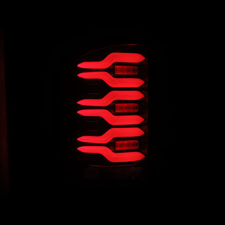 AlphaRex 630050 - LED Taillights Black Red 5