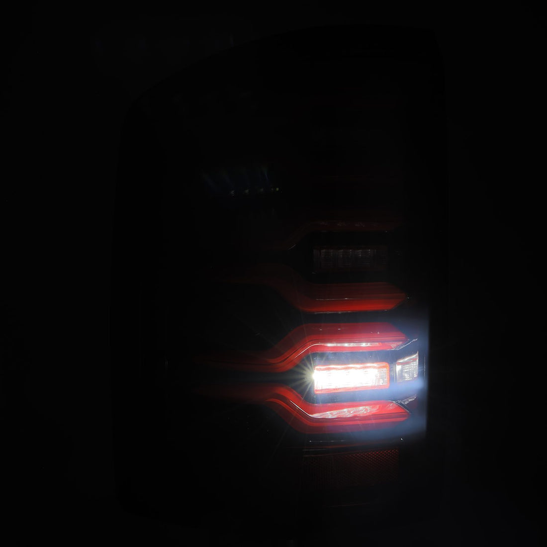 AlphaRex 630050 - LED Taillights Black Red