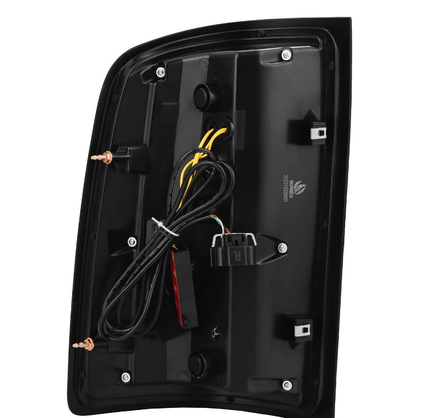 AlphaRex 630080 - LED Taillights Black Red 3