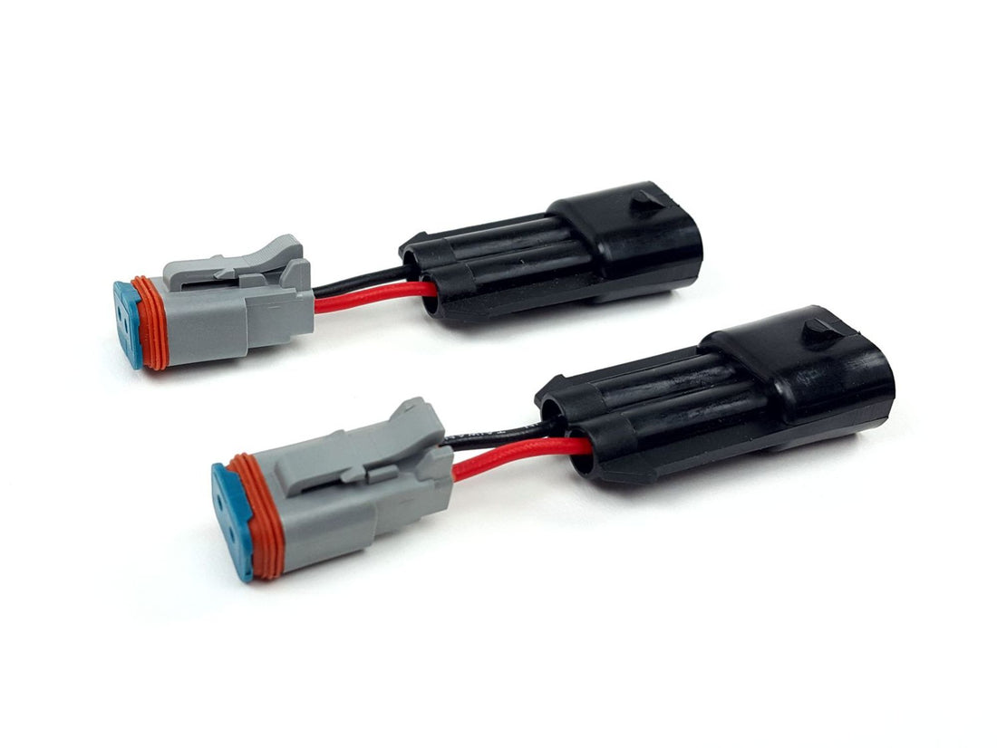 KC HiLiTES 63074 - KC Wire Adapter Super Duty H10 To DT 1999-2016 Ford Super Duty F-250 F-350 F-450 1
