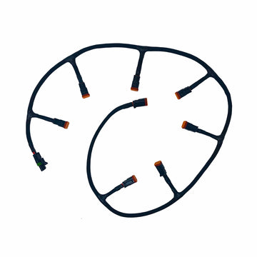 KC HiLiTES Electrical Lighting and Body KC HiLiTES 63221 - KC Wire Harness Pro6 8-Light Plug-N-Play
