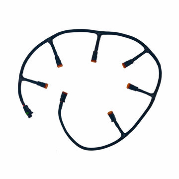 KC HiLiTES Electrical Lighting and Body KC HiLiTES 63224 - KC Wire Harness Pro6 7-Light Plug-N-Play