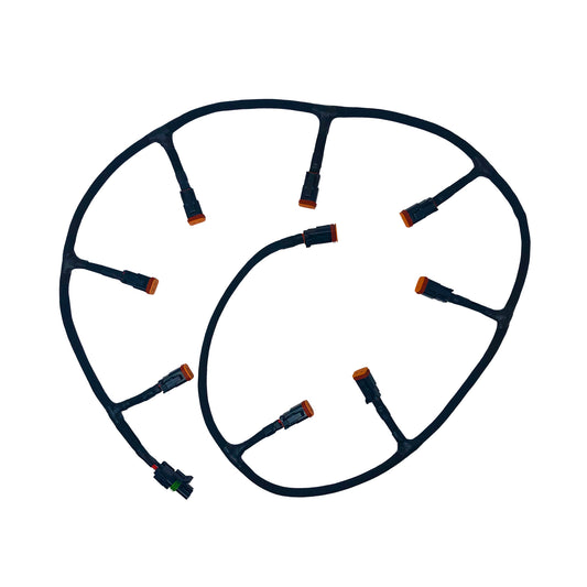 KC HiLITES 57in Gravity LED Pro6 - 9-Light - Plug-N-Play Light Bar Harness